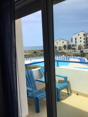 Bleu Marine Vue Ocean, 2 Chambres, Terrasse 30M2, Parking Privatif Et Piscine En Ete Лакано Экстерьер фото